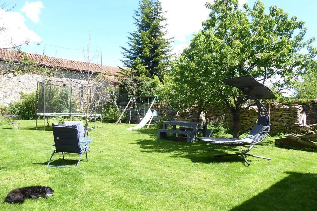 Вилла Le Coeur Du Lys Chissey-les-Macon Экстерьер фото